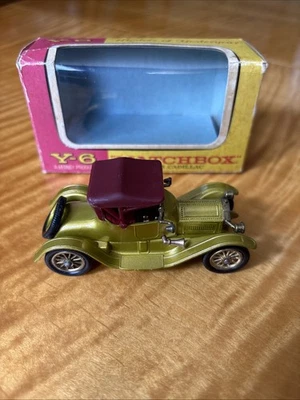 Matchbox Y-6 1913 Cadillac- Models of Yesteryear- Mint w/ Original F Type Box - Image 1 of 4