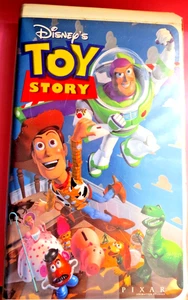 Toy Story ~ Walt Disney's 1995 VHS ~ clamshell ~ by Pixar animation - Picture 1 of 3