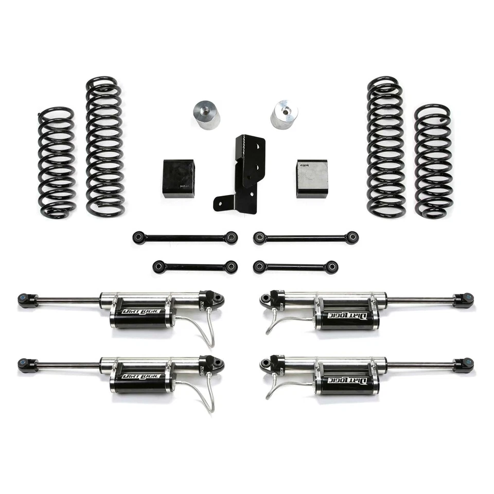 For Jeep Wrangler 2021 Fabtech K4201DL 3" Sport Front & Rear Suspension Lift Kit Foto 1 de 2