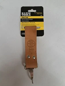 5458 Klein Leather Tool Holder Loop with Snap Hook - Picture 1 of 1