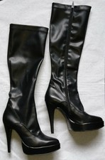 Plateau High Heel Stiefel Gr 45 Crossdressing / TV TS DWT / Fetisch/ Kink / BDSM