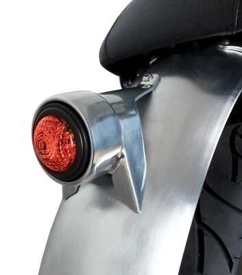 KEDO Supporto fanale posteriore classico d'epoca 'MT' alluminio vintage cafe racer taillight braket