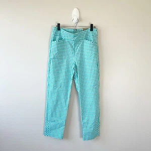Chico's Women's PERFECT STRETCH Gingham Dream Slim Ankle Pants Size US 8 NWT’s - Picture 1 of 13