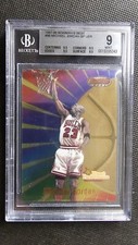 1997-98 Michael Jordan Bowman's Best Michael Jordan BP EUR Graded BGS 9 3 X 9.5s