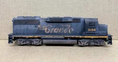 HO Scale Athearn  Rio Grande GP  60 Dummy Engine Custom Weathered - Image 1 of 3