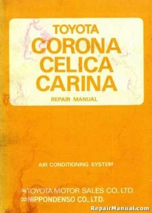 1970-1977 Toyota Corona Celica Carina Air Conditioning Repair Manual - Picture 1 of 1