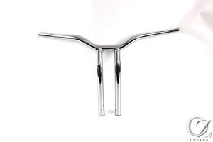 20011 11 Harley Dyna Fat Bob FXDF 16" LA Choppers Kage Fighter T-Bar Handlebar - Picture 1 of 8