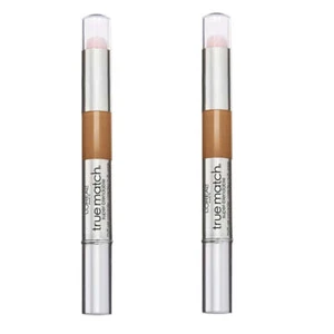 Pack of 2 L'Oreal True Match Super-Blendable Concealer Makeup, Dark n7-8 - Picture 1 of 6