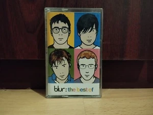 Blur: The Best Of Blur VERY RARE UK/European MC Cassette Tape Original Oasis - Picture 1 of 4