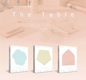 K-POP NU'EST 7th Mini Album [The Table] Random Ver CD+Photobook+Photocard+Lyrics - Imagen 1 de 8