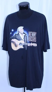 T-shirt maglietta vintage Kenny Rogers Tour 3XL concerto double face country leggenda musica - Foto 1 di 19