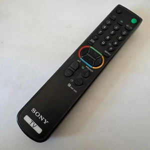 Genuine SONY RM-836 Remote Control f/ TV KVM144 KV-M1440U Black TESTED & WORKING - Picture 1 of 5