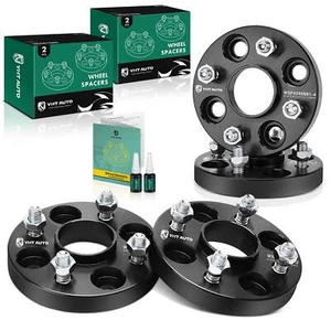 4x 4x100 to 4x100mm Wheel Spacer M12x1.5 Studs 56.1mm 20mm for Acura Honda Mini - Picture 1 of 10