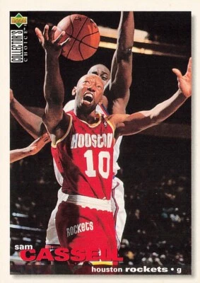 Sam Cassell Collectors Choice Upper Deck 1995 Basketball Card #142 - Image 1 of 2