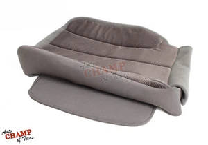 Dodge Ram 1500 SLT 2005 - Cubierta de asiento inferior de tela del lado del conductor marrón topo/gris - Imagen 1 de 12