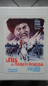 BROCHURE CINEMA SYNOPSIS LE FILS DE TARASS BOULBA SYLVIA SORENTE ERNO CRISA ETC - Picture 1 of 2