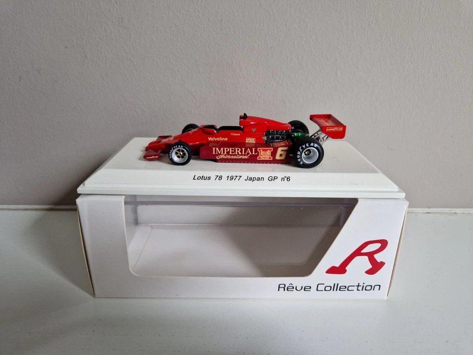 Spark Reve 1/43 Lotus Ford 78 G. Nilsson - Gp Giappone 1977 - R70162 - Immagine 1 di 4