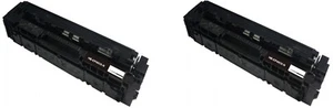 2black ink toner cartridge for HP Laser-Jet CF400XD MFP M277 all-in-one printer - Photo 1/1