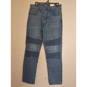 Boys NWT Arizona Dark Moto Slim Fit Jeans sz 20 - Picture 1 of 5