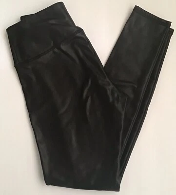 Hollister Women’s Black Faux Leather Ultra High Rise Leggings Size S - Image 1 of 4