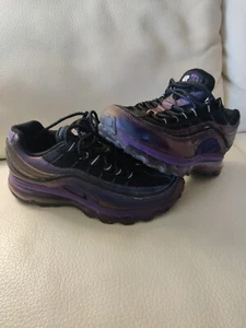 NIKE AIR MAX 24-7 CLUB PURPLE BLACK 397292-500 WOMENS SNEAKERS Size 6 mens sz 4 - Picture 1 of 9