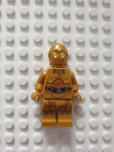 new LEGO Star Wars Minifig - pearl-gold protocol droid C-3PO (2005-2010) - Picture 1 of 2