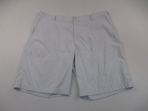 Nike Pantaloncini Golf Uomo 40 Grigio Gessato Casual Performance Chino Elasticizzati