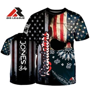 Maglia Sportiva Personalizzata Uomo Donna - Regolatori Teschio - Softball - Foto 1 di 6