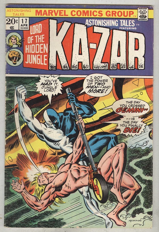 Astonishing Tales #17 April 1973 G/VG - Image 1 of 1