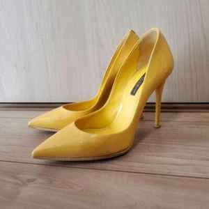 DOLCE&GABBANA Stiletto Heel Pumps Women Size 36/US Size 6 Yellow - Picture 1 of 5