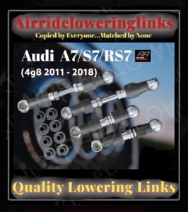 Audi A7 S7 RS7 (4g8) AIR SUSPENSION LOWERING LINKS INC Shipping WORLDWIDE - Picture 1 of 12