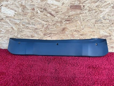 86-91 Porsche 944 S S2 techo superior trasero moldura panel cuero negro OEM Foto 1 de 4