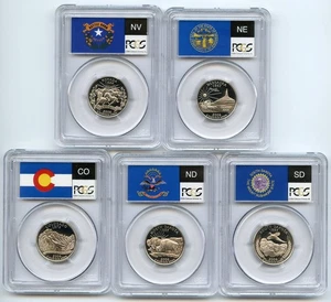 2006 S Clad State Quarter Set PCGS PR69DCAM - Picture 1 of 2