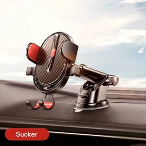 1pc Sucker Car Phone Holder Mobile Smartphone Cellphone Bracket Tablet Vehicles - Picture 1 of 5