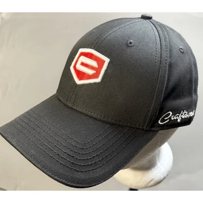 Boné de beisebol masculino ajustável World of Outlaws Craftsman chapéu preto corrida - Imagem 1 de 4