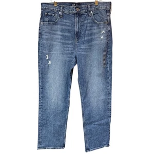 GAP Damen High Rise Straight Jeans - Größe 14/32 - Neu ohne Etikett - Bild 1 von 8