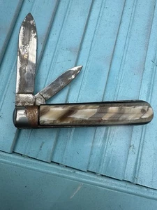 PREMIER CUTLERY N.Y. ITALIAN K213 TWIN BLADE POCKET KNIFE - 1921 RARE Italy - Picture 1 of 9