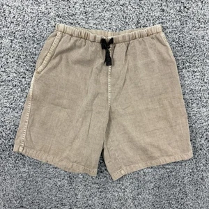 Pantalones Cortos Gramicci Para Hombre Grandes Caqui Tostado Hecho en EE. UU. Algodón Cintura Elástica Escalada - Imagen 1 de 13