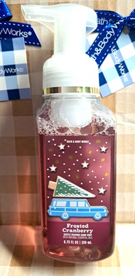 JABÓN DE MANOS ESPUMOSO LIMPIO BATH & BODY WORKS CRAMBER ESMERILADO 8,75 FL/oz 236 ml Foto 1 de 3