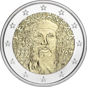 2 euro Finlandia 2013 fdc Frans Eemil Sillanpää - Picture 1 of 1
