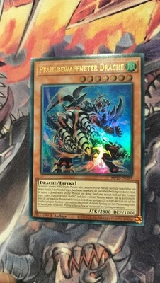 Yu-Gi-Oh! Pfahlbewaffneter Drache Mp25 Ultra Rare Ra01  Nm Deutsch - Bild 1 von 2
