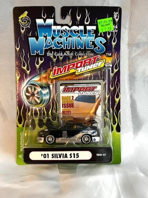 NIB Muscle Machines Import Tuner '01 Silvia S15 T03-17 1:64 Diecast RARE! - Image 1 of 4