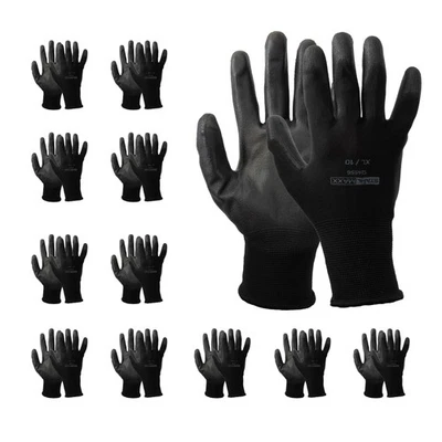 12x Paar Arbeitshandschuhe Gr.10 XL KFZ Mechaniker Werkstatt Arbeit Montage - Bild 1 von 4