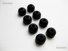 NEW 8s BLACK SMALL ADAPTERS EARBUDS EARTIPS FOR MOTOROLA S10-HD HEADSETS