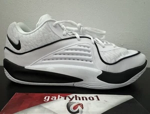 Nike KD 16 TB Promo Basketball Shoes FN7091-100 White Black Mens Size 14 - Picture 1 of 8