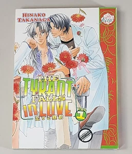 TYRANT FALLS IN LOVE VOLUME 1  (June 2010 Yaoi Manga TP GN SC ~ Hinako Takanaga) - Picture 1 of 4