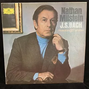 NATHAN MILSTEIN violin - BACH Sonatas & Partitas Solo Violin - DG ST 3LP BOX... - Picture 1 of 5