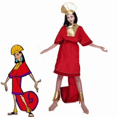 Disfraz Kuzco El Egipto Nuevo Groove Kuzco Disfraz Cosplay Foto 1 de 4