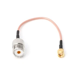 RG316 Zworka kablowa Pigtail UHF SO239 Gniazdo PL259 na wtyczkę SMA Adapter zaciskania - Zdjęcie 1 z 7