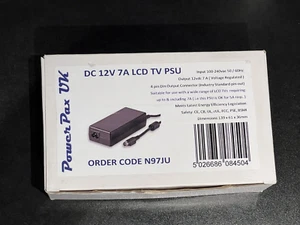 Power Pax 12V 7A Switched Mode 4 Pin Power Supply - Picture 1 of 6